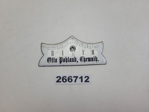 Schild emaille otto - schild, pohland