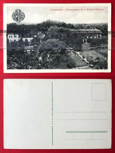 Dresden loschwitz 1930 - ak, um