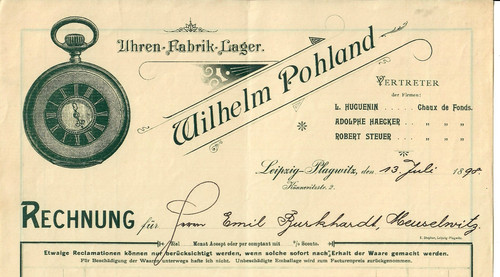 Rechnung 1898 mit - 🌟,